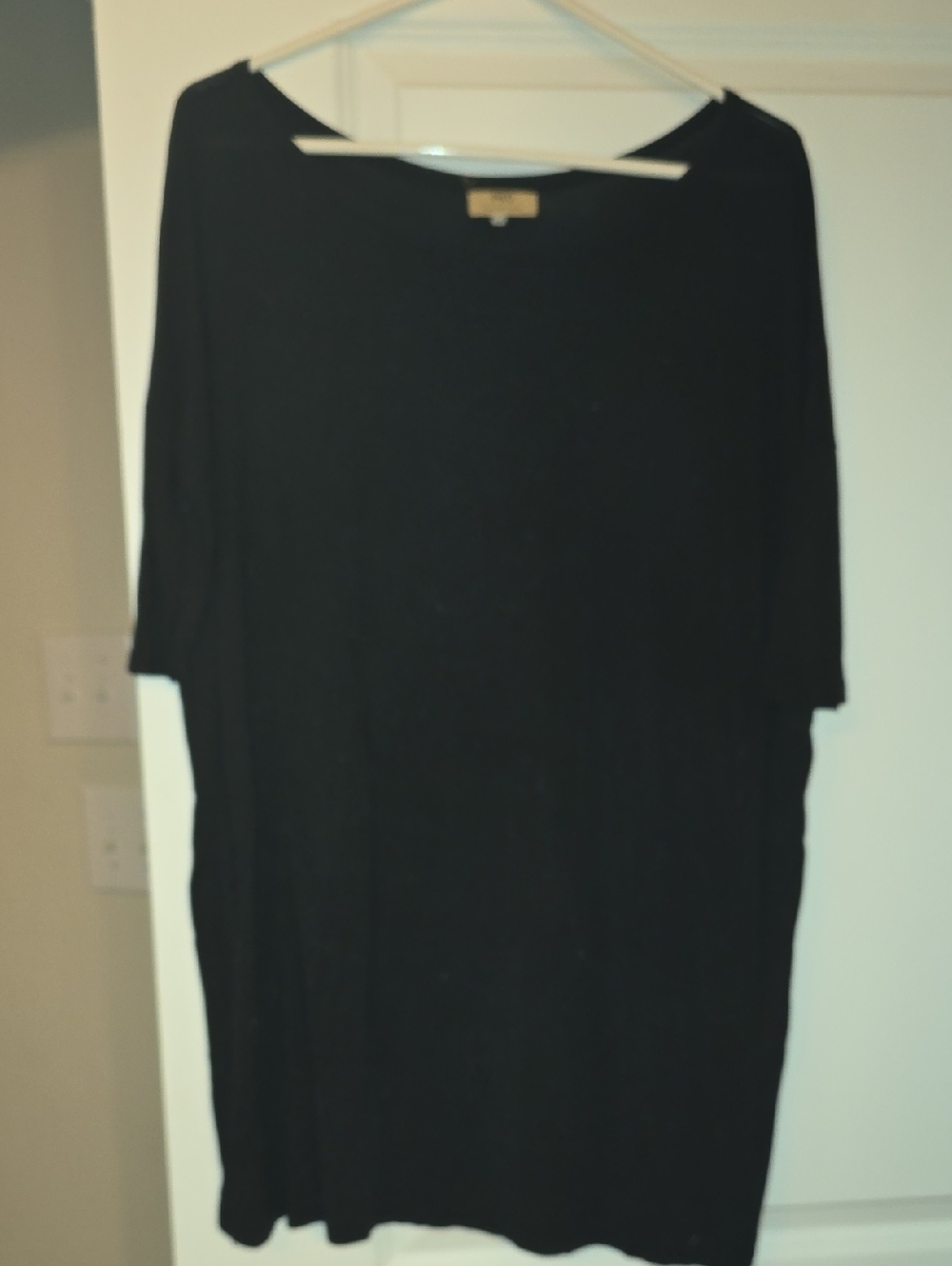Piko 1988 Black Short-Sleeve Tunic